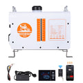 8KW Diesel Heater, 12V/24V All in One Diesel Air Heater, with Bluetooth APP Control, Remote Control and Display Screen, CO Alarm, Fast Heating Portable Diesel Heater for Vehicles and Outdoors
