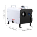 8KW Diesel Heater, 12V/24V All in One Diesel Air Heater, with Bluetooth APP Control, Remote Control and Display Screen, CO Alarm, Fast Heating Portable Diesel Heater for Vehicles and Outdoors