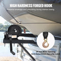 Hand Winch 725.7kg Capacity Boat Trailer 10m Polyester Strap
