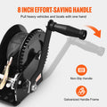 Hand Winch 725.7kg Capacity Boat Trailer 10m Polyester Strap