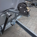 Hand Winch 725.7kg Capacity Boat Trailer 10m Polyester Strap