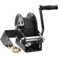 Hand Winch 725.7kg Capacity Boat Trailer 10m Polyester Strap