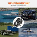 Hand Winch 907kg Pulling Capacity Boat Trailer 7m Strap Ratchet