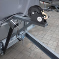Hand Winch 907kg Pulling Capacity Boat Trailer 7m Strap Ratchet
