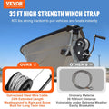 Hand Winch 362.8kg Pulling Capacity 10m Steel Wire Cable Rope Crank
