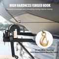 Hand Winch 362.8kg Pulling Capacity 10m Steel Wire Cable Rope Crank