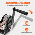 Hand Winch 362.8kg Pulling Capacity 10m Steel Wire Cable Rope Crank