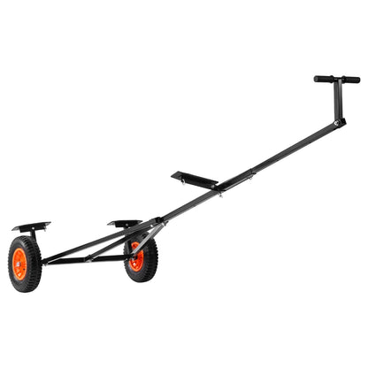 420lbs Boat Trailer Dolly Mover Adjustable Length with 15.7 in Pneumatic Tires