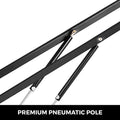 Pair 5FT Gas Spring Lift Hardware Box Bed Sofa Storage DIY Black