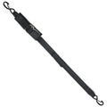 Retractable Ratchet Straps, 5.08 cm x 121.92 cm Ratchet Tie Down Straps with Security Lock S Hooks, 2 Pack Heavy Duty Ratchet Straps with 680.4 kg Break Strength, for Trailers, Vehicles, Boat