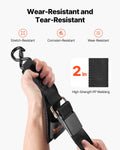 Ratchet Tie Down Straps 2 Pack 680kg Break Strength S Hooks Heavy Duty