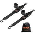Ratchet Tie Down Straps 2 Pack 680kg Break Strength S Hooks Heavy Duty