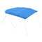 Bimini Top Cover 2440mm Marine Grade 600D Waterproof Boat Canopy Blue