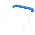 Bimini Top Cover 2440mm Marine Grade 600D Waterproof Boat Canopy Blue