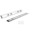10 Pairs of 558.8mm Drawer Slides Side Mount Rails, Heavy Duty Full Extension Steel Track, Soft-Close Noiseless Guide Glides Cabinet Kitchen Runners with Ball Bearing, 100 Lbs Load Capacity