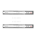 10 Pairs of 406.4mm Drawer Slides Side Mount Rails, Heavy Duty Full Extension Steel Track, Soft-Close Noiseless Guide Glides Cabinet Kitchen Runners with Ball Bearing, 100 Lbs Load Capacity