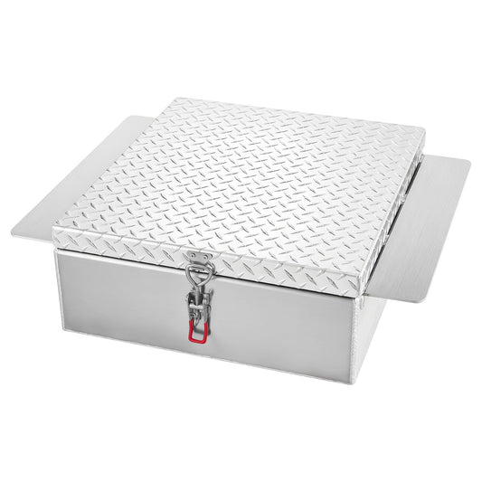Aluminum Tool Box 770x610x230mm Diamond Plate Truck Bed Storage