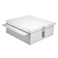Aluminum Tool Box 770x610x230mm Diamond Plate Truck Bed Storage