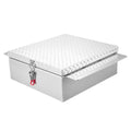Aluminum Tool Box 770x610x230mm Diamond Plate Truck Bed Storage