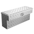 Aluminum Truck Bed Tool Box 864x305x390mm Silver Lock