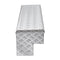 Aluminum Truck Bed Tool Box 1219x340x330mm Silver Lock