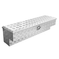 Aluminum Truck Bed Tool Box 1219x340x330mm Silver Lock