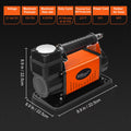 12V Air Compressor Heavy Duty 150PSI Offroad Air Compressor Portable Truck Tire Inflator 6.0CFM Air Pump for Jeep SUV 4x4 Vehicle RV For up to 35 Inch Tires