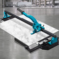 Tile Cutter 47in w/ Laser Guide Single Rail Double Brackets