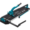 Tile Cutter 47in w/ Laser Guide Single Rail Double Brackets