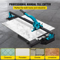 Tile Cutter 24in Laser Guide Single Rail Double Brackets