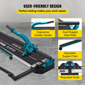 Tile Cutter 24in Laser Guide Single Rail Double Brackets