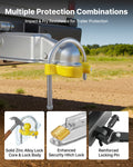 Trailer Hitch Lock Kit 46/50.8/58.7mm Coupler Anti-Theft Ball