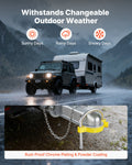 Trailer Hitch Lock Kit 46/50.8/58.7mm Coupler Anti-Theft Ball