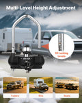 Trailer Hitch Lock 46mm 50.8mm 58.7mm Anti-Theft 3 Keys Black