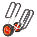 Kayak Cart SUP Trolley 68kg 25.4cm Rubber Tires Paddle Board