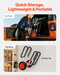 Kayak Cart SUP Trolley 68kg 25.4cm Rubber Tires Paddle Board