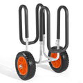 Kayak Cart SUP Trolley 68kg 25.4cm Rubber Tires Paddle Board
