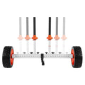 Kayak Cart 104kg Load Capacity Canoe Trolley 25.4cm PU Tires