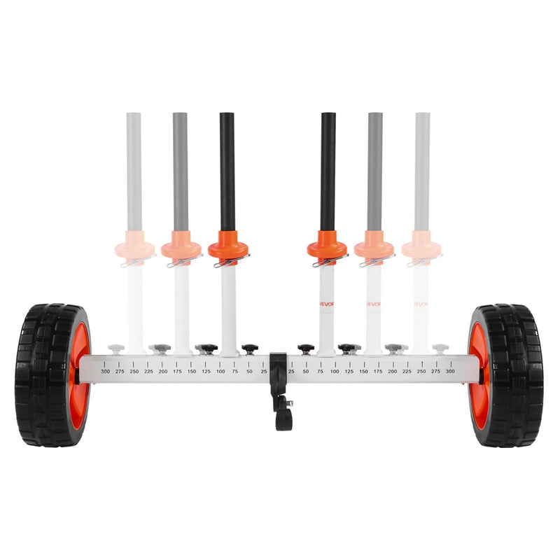 Kayak Cart 104kg Load Capacity Canoe Trolley 25.4cm PU Tires