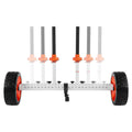Kayak Cart 104kg Load Capacity Canoe Trolley 25.4cm PU Tires