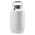Liquid Nitrogen Tank 10L Aluminum Dewar LN2 Cryogenic Container 6Can
