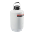 Liquid Nitrogen Tank 10L Aluminum Dewar LN2 Cryogenic Container 6Can