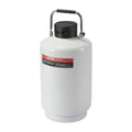 Liquid Nitrogen Tank 10L Aluminum Dewar LN2 Cryogenic Container 6Can