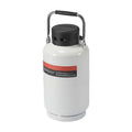 Liquid Nitrogen Tank, 3 L Aluminum Alloy Liquid Nitrogen Container, LN2 Tank Dewar with 6 Canisters and Carry Bag with Straps, Cryogenic Tank for Beauty Industry, Semen Preservation, Scientific