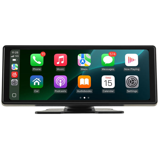 Car Stereo Radio 254mm CarPlay Android Auto Bluetooth Touchscreen
