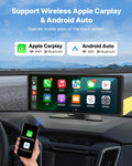 Car Stereo Radio 254mm CarPlay Android Auto Bluetooth Touchscreen