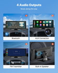 Car Stereo Radio 254mm CarPlay Android Auto Bluetooth Touchscreen