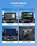 Car Stereo Radio CarPlay Touchscreen 228.6mm Apple Android Backup