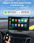 Wireless Car Stereo 228.6mm Apple CarPlay Android Auto GPS