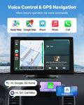 Wireless Car Stereo 228.6mm Apple CarPlay Android Auto GPS